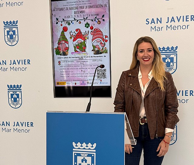 La concejalía de Derechos Sociales oferta un programa de conciliación laboral y familiar por Navidad