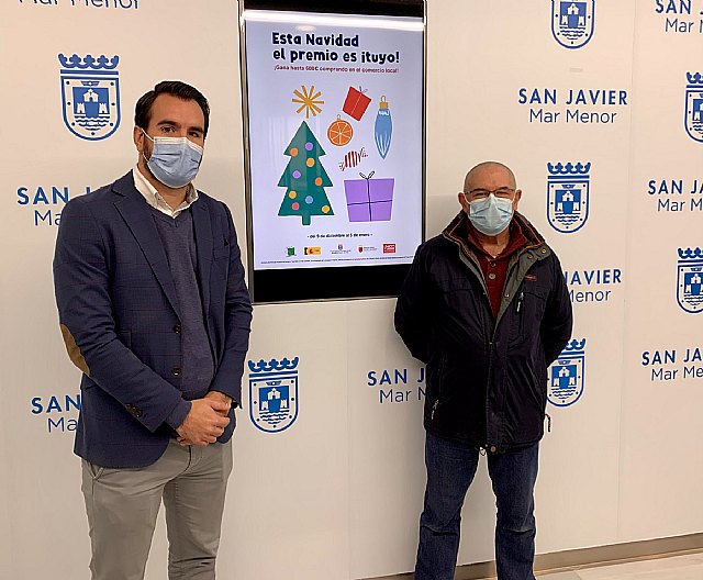 En San Javier 'Esta Navidad el premio es tuyo'