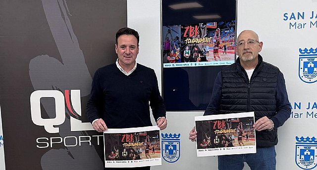 San Javier será una de las tres sedes del torneo internacional ZBK de baloncesto que se celebrará del 2 al 5 de abril en la Región de Murcia
