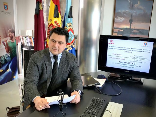 El Ayuntamiento dirige a Cáritas las solicitudes recibidas de donaciones para los más necesitados