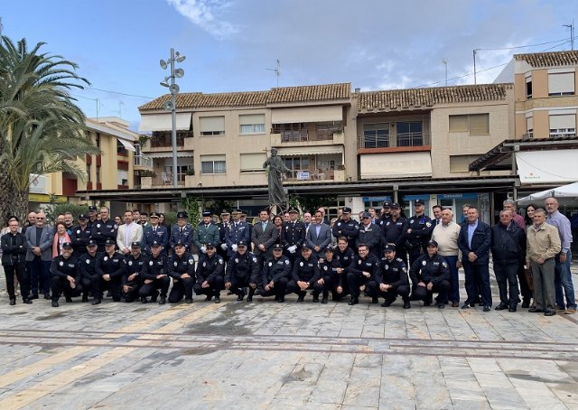 La Policía Local de San Javier celebró hoy a su patrón, San Gregorio Magno