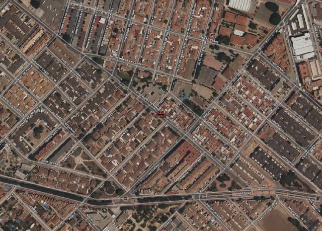 Bomberos apagan esta pasada madrugada un incendio en San Javier