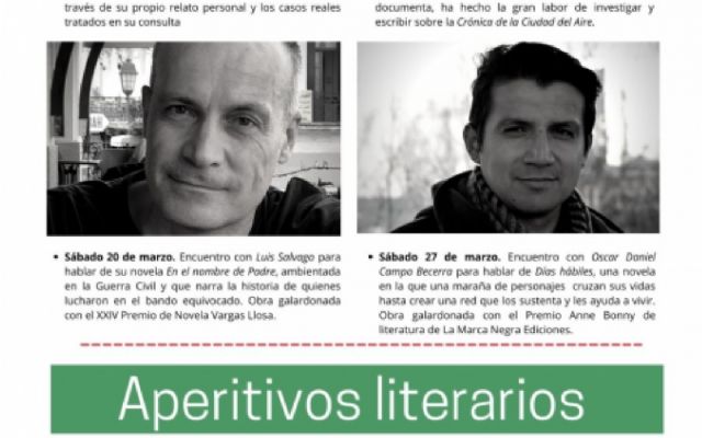 La biblioteca propone unos 'Aperitivos literarios' online para los sábados de marzo
