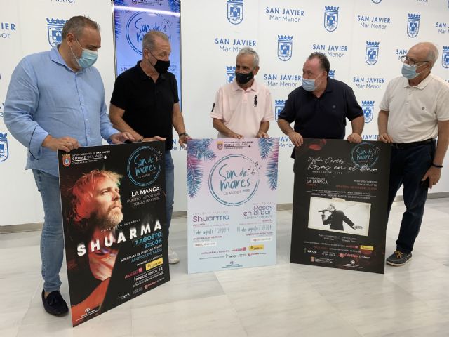 'Son de Mares' lleva a La Manga del Mar Menor los conciertos de Shuarma y 'Rosas en el Bar'