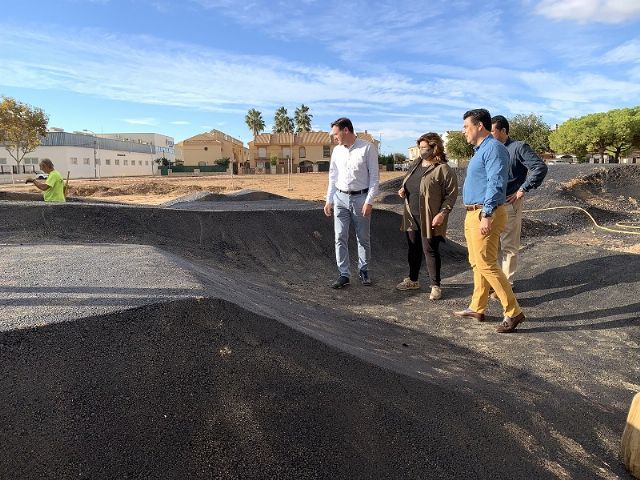 El Pump Track de Santiago de la Ribera estará listo en una semana