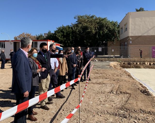 La ampliación del IES Mar Menor estará finalizada en abril de 2023
