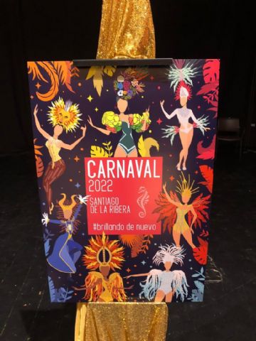 El cartel del Carnaval de Santiago de la Ribera 2022 rinde homenaje a sus musas