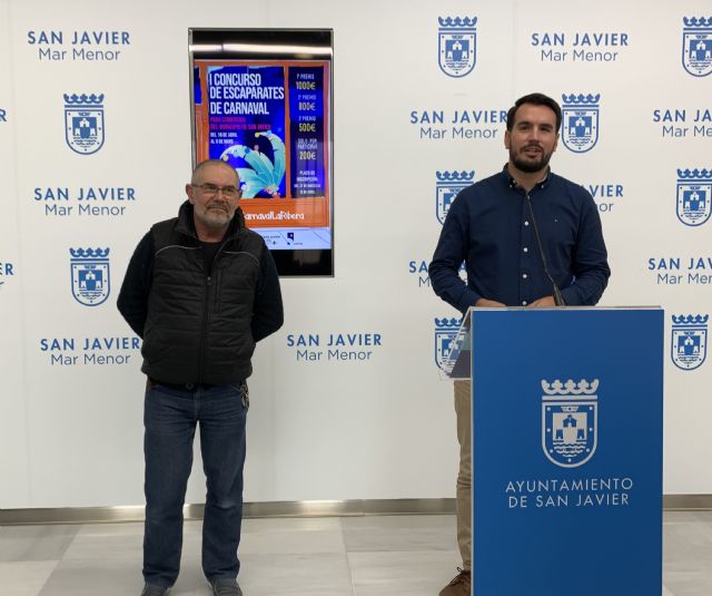 La concejalía de Comercio convoca el I Concurso de Escaparates de Carnaval en todo el municipio