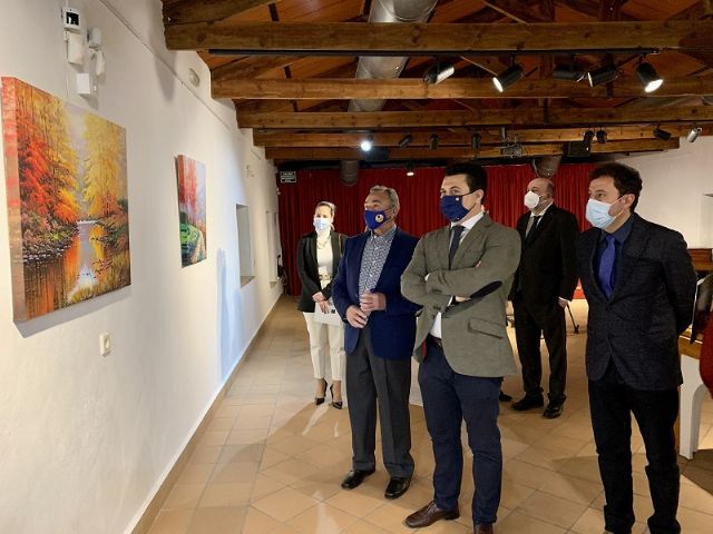 El paisajista murciano, Pedro Antonio Abril expone en San Javier hasta el 7 de mayo