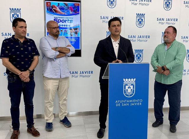Nintendo elige Santiago de la Ribera para iniciar su tour 'Levántate y juega' con Nintendo Switch Sports