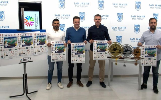 Santiago de la Ribera acoge el IX Beach Soccer Mar Menor Cup , del 8 al 11 de diciembre