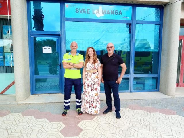 El Ayuntamiento de San Javier refuerza la asistencia sanitaria durante el verano en La Manga del Mar Menor