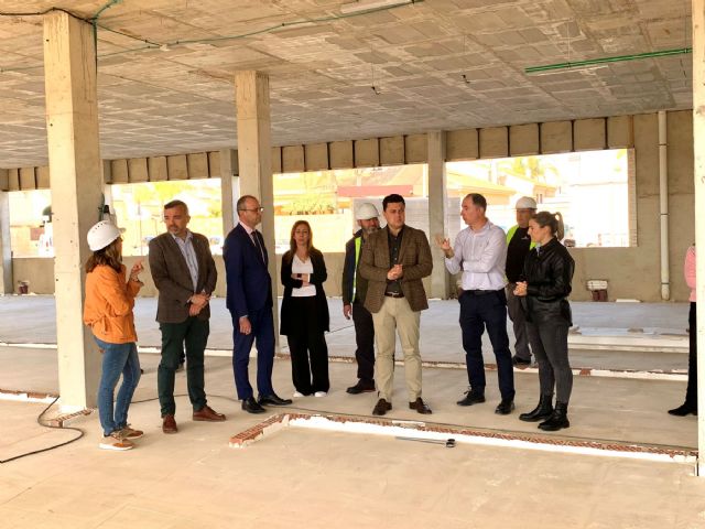 Las obras de ampliación del IES Mar Menor estarán listas a final de 2024
