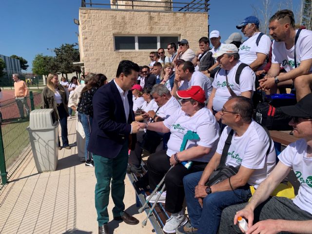 San Javier acogió el III Encuentro 'Deportivamente' , organizado por la Federación de Salud Mental de la Región de Murcia y AFEMAR