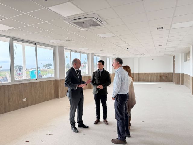 El nuevo edifico del IES Mar Menor, dedicado a la Formación Profesional, se inaugurará en el curso 25-26