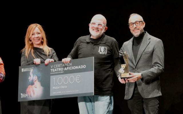 El grupo de teatro Aladroque, de Cartagena, gana el premio a Mejor obra, en el Certamen de Teatro Aficionado 'Francisco Rubio'