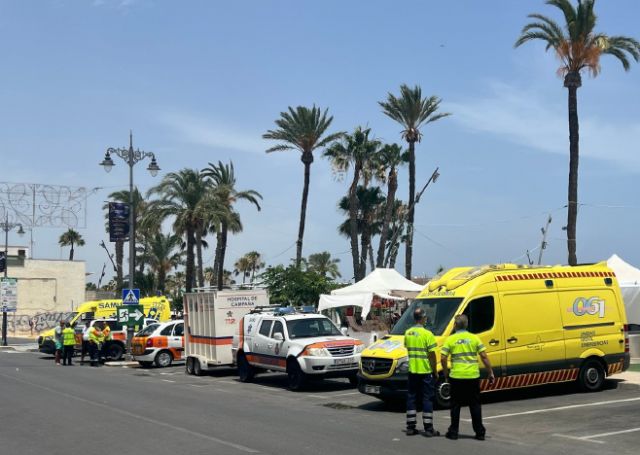 Más de 80 asistencias médicas y 59 incidentes leves durante el evento AIRE 2025 en San Javier
