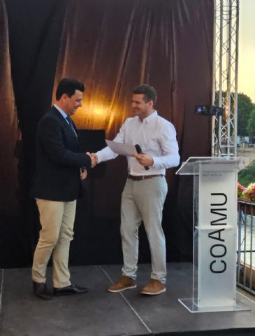 El Colegio Oficial de Arquitectos entrega el Premio Crea Ciudad 2025 al Ayuntamiento de San Javier