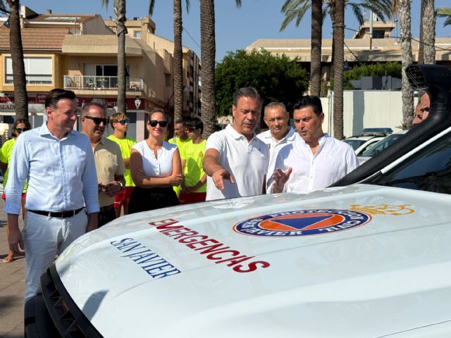 San Javier refuerza la seguridad en sus playas con 70 profesionales gracias al Plan Copla del Gobierno Regional