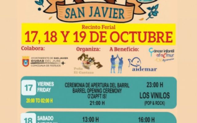 La peña El Cantazo garantiza la utilización de agua potable durante el Oktoberfest que se celebra del 17 al 19 de octubre