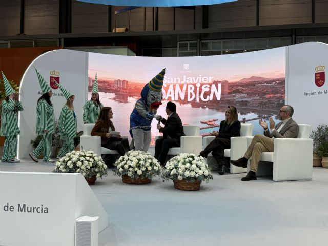 Estíbaliz Masegosa hace balance de la presencia de San Javier en Fitur