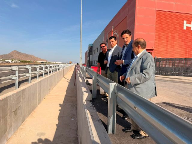 La Comunidad finaliza las obras que han multiplicado por cuatro la capacidad de drenaje de lluvias intensas en la autovía del Mar Menor