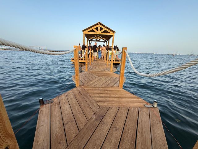 El Ayuntamiento recupera uno de los balnearios clásicos del Mar Menor para abrirlo al público