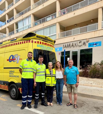 El Ayuntamiento refuerza la asistencia sanitaria en la zona norte de La Manga durante el verano