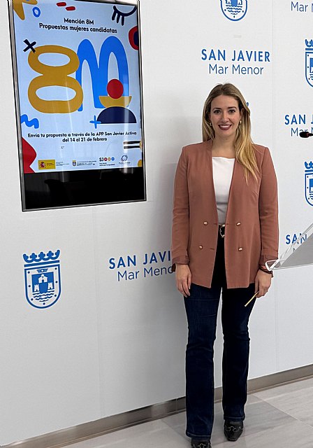 Los vecinos podrán proponer a sus candidatas para el Premio 8M San Javier 2025