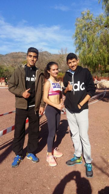 Tres alumnos del IES Mar Menor consiguen  pasar del Deporte en Edad Escolar a Campeonato de España de Campo a través
