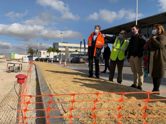 La avenida Miguel Ángel Blanco de San Javier mejorará la conexión con las autovías y los accesos a los polígonos industriales