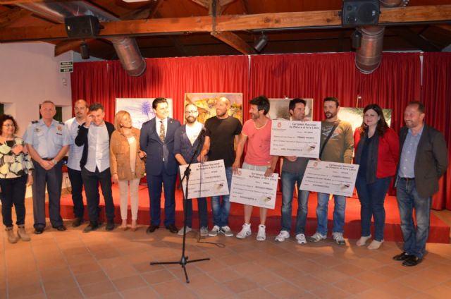 El pintor valenciano Gonzalo Romero ganó el V Certamen de Pintura al Aire Libre Villa de San Javier celebrado en la AGA