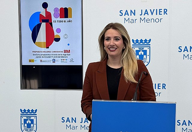 Abierto el plazo para la presentación de candidaturas al Premio 8M San Javier