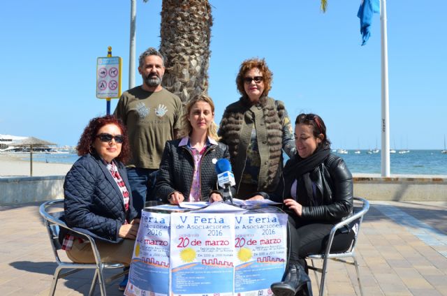 La V Feria de Asociaciones agrupará  a 42 asociaciones locales el domingo 20 de marzo en la explanada Barnuevo