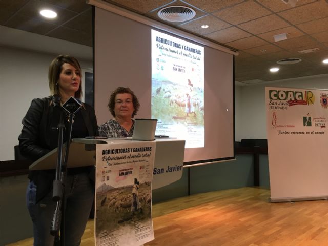 La ganadera y quesera artesana Llorema Madrid protagoniza el Día Internacional de las Mujeres Rurales en San Javier