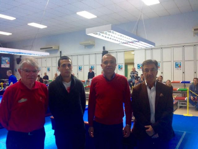 El billarista de San Javier David Zapata puede ser campeón de España en su pueblo