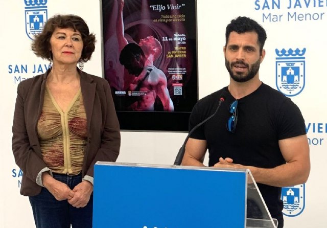 Josué Vivancos presenta en San Javier su espectáculo 'Elijo vivir'