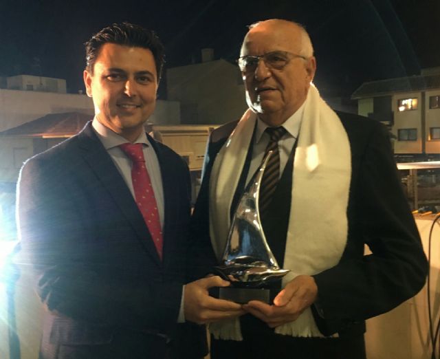 Vicente Sicilia pregonó anoche las fiestas patronales de San Javier que se prolongarán hasta el 8 de diciembre