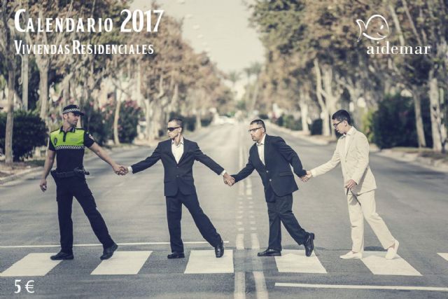 La Policía Local en el Calendario Solidario Aidemar 2017