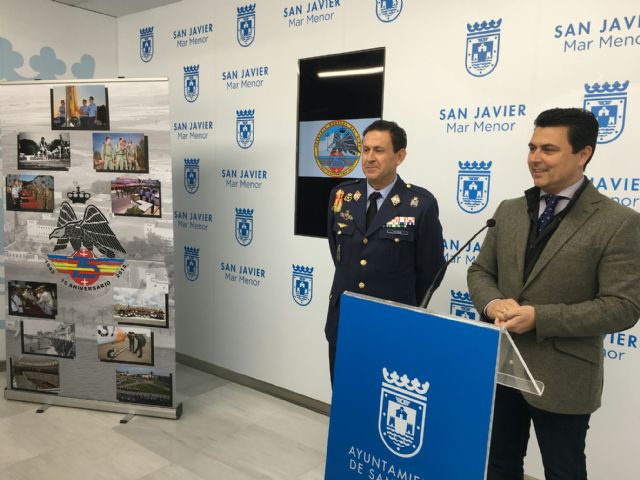 La Academia General del Aire celebrará un acto civil de  jura de bandera en la plaza de España de San Javier el 3 de marzo
