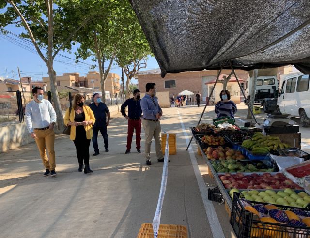 Los  mercadillos semanales reabren esta semana con nuevas ubicaciones en espacios acotados