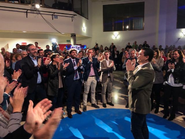 López Miras respalda la candidatura de José Miguel Luengo a la alcaldía de San Javier