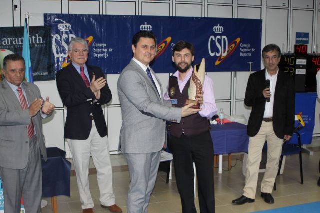 El extremeño José María Más se proclamó campeón de España de Billar a 3 bandas en el Open celebrado en San Javier