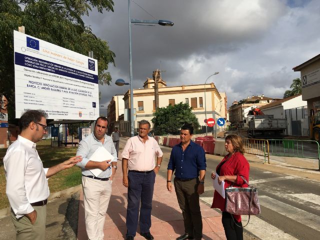 La renovación de la Avenida Aviación Española favorecerá la movilidad, accesibilidad y sostenibilidad del centro urbano de San Javier