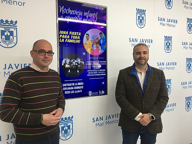 La Nochevieja Infantil se traslada este año a la explanada Barnuevo de Santiago de la Ribera en la mañana del 31 de diciembre