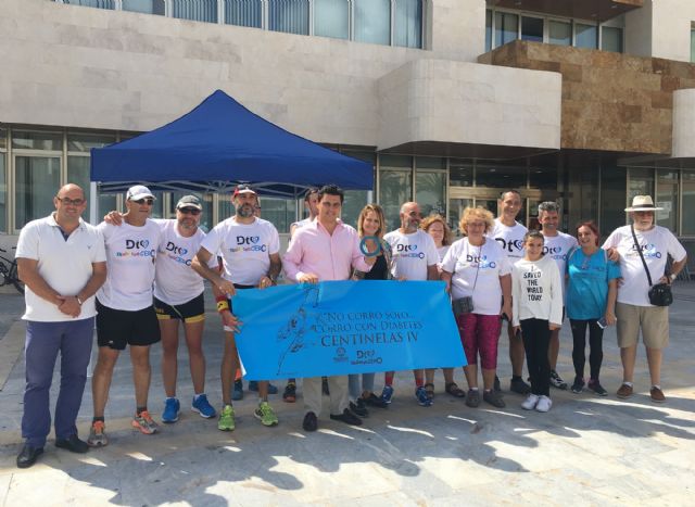 La Ruta de los Centinelas pasó por San Javier en su camino a Cartagena