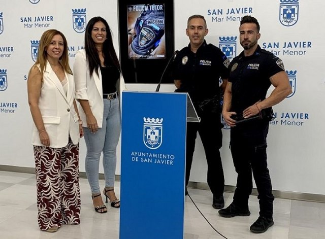 La Policía Local de San Javier destina dos agentes con plena disponibilidad a la Unidad de Policía Tutor