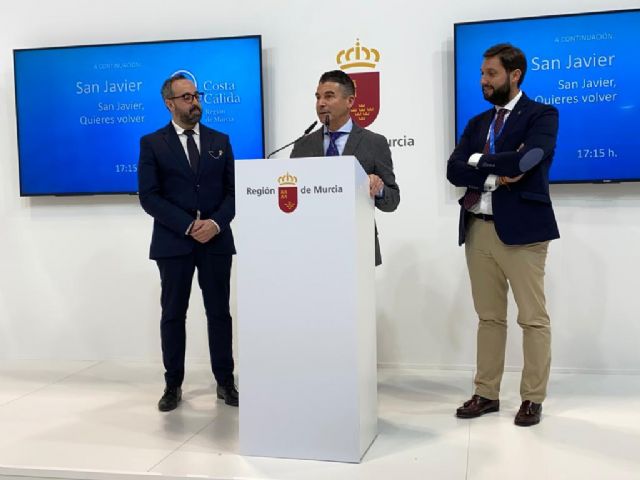 San Javier lleva gastronomía, cultura y turismo de experiencias a FITUR con el lema 'San Javier, querrás volver'