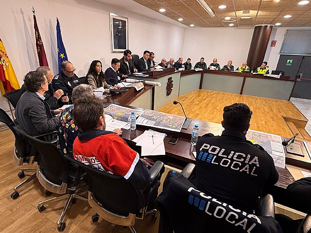 Preparando la seguridad para el II Festival Aéreo de San Javier