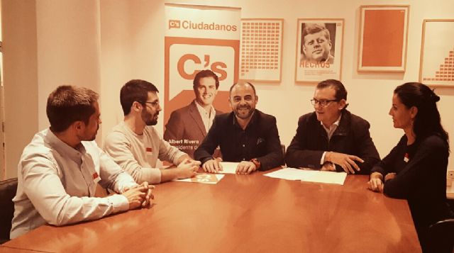 Los concejales de C's San Javier abordaron en el Congreso de los Diputados los principales problemas del municipio